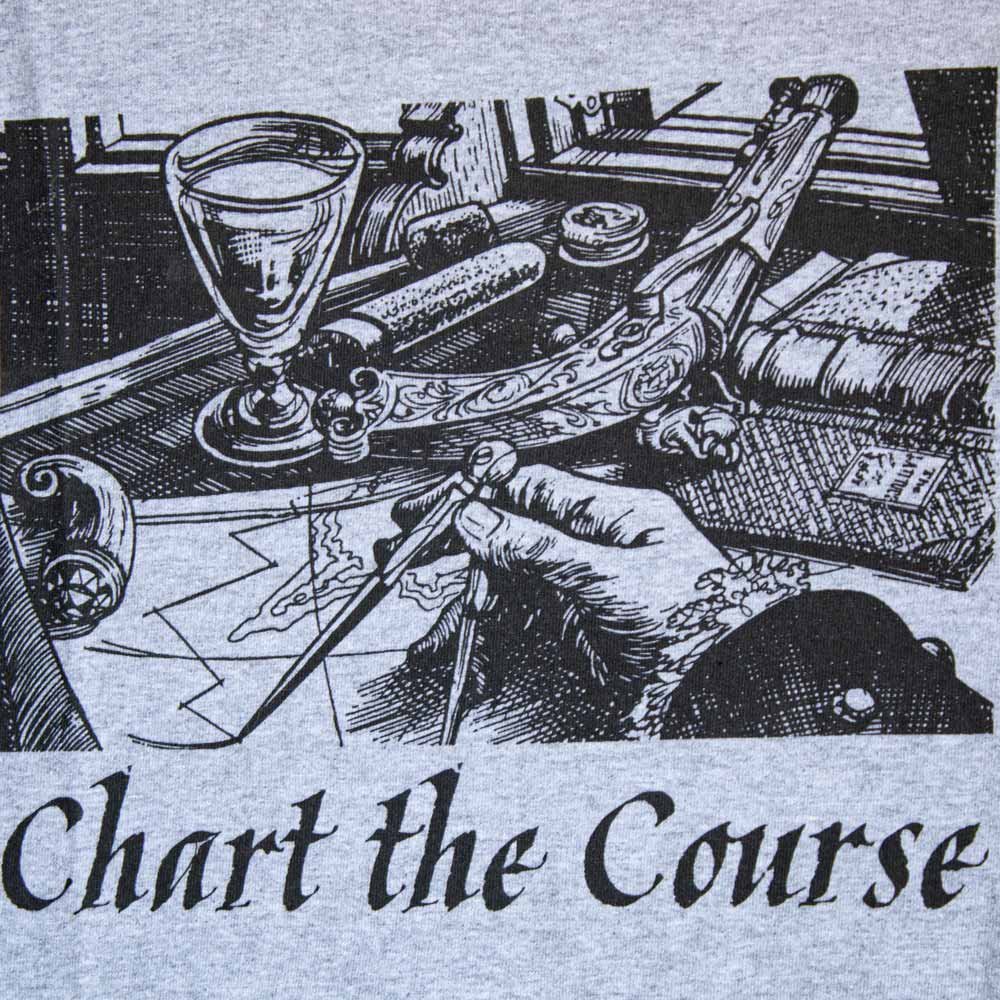 Chart The Course Unisex TShirt With ShortSleeves Amerimoo